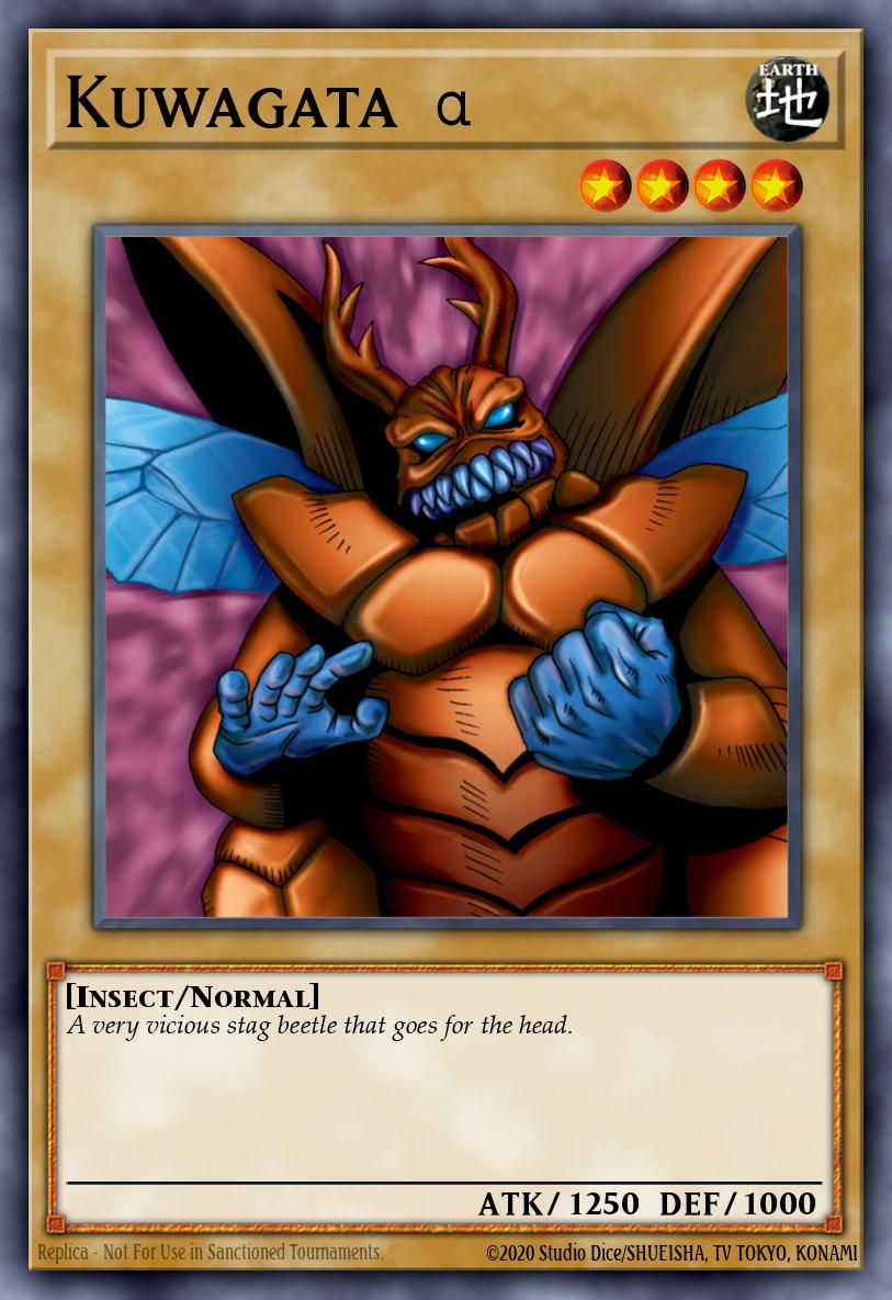 Kuwagata α Yu-Gi-Oh card