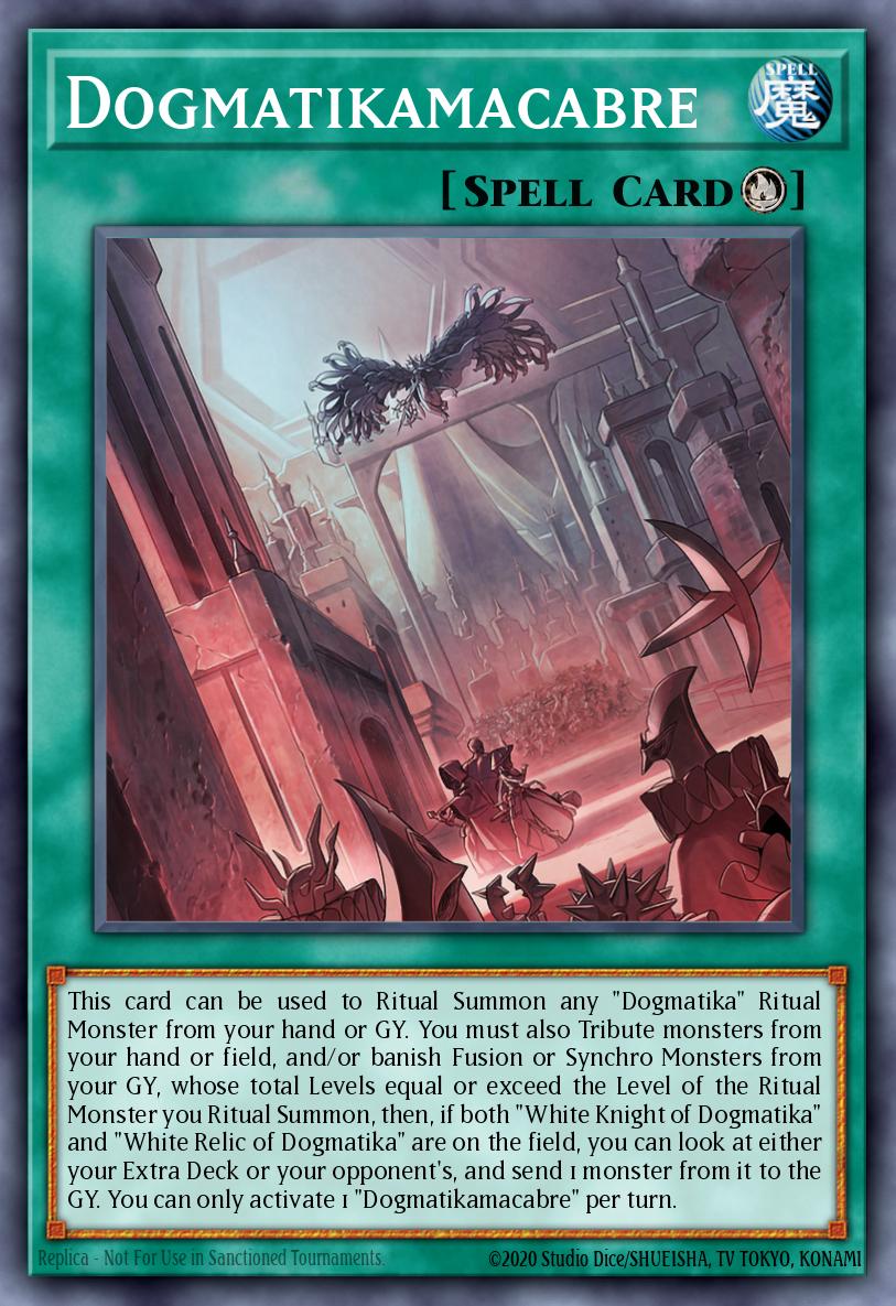Dogmatikamacabre Yu-Gi-Oh card
