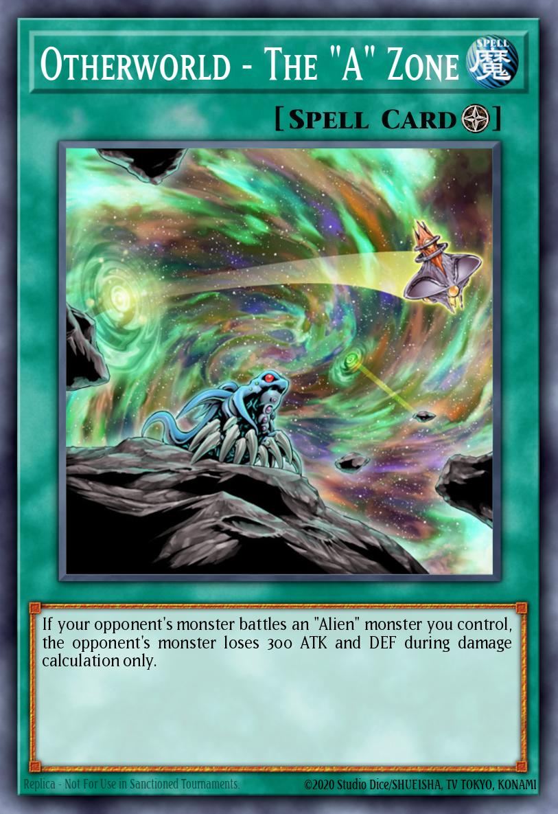 Otherworld - The "A" Zone Yu-Gi-Oh card