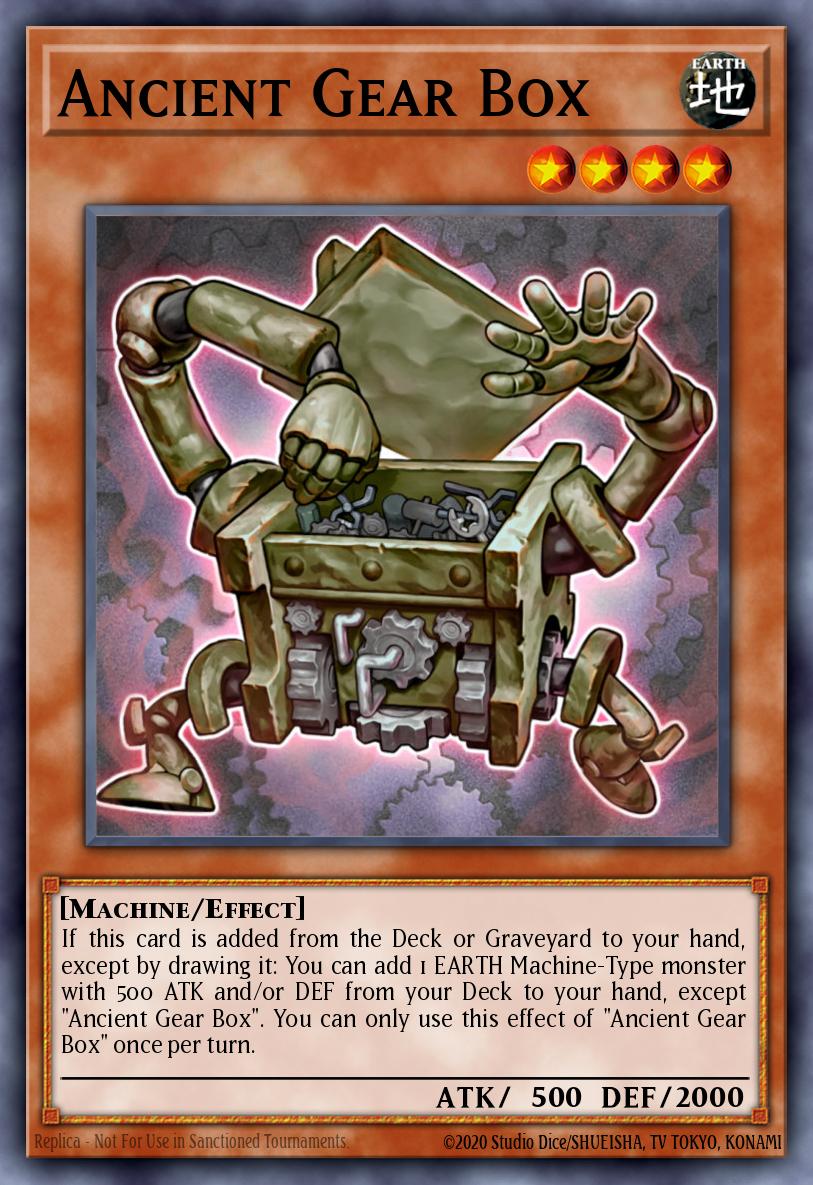 Ancient Gear Box Yu-Gi-Oh card