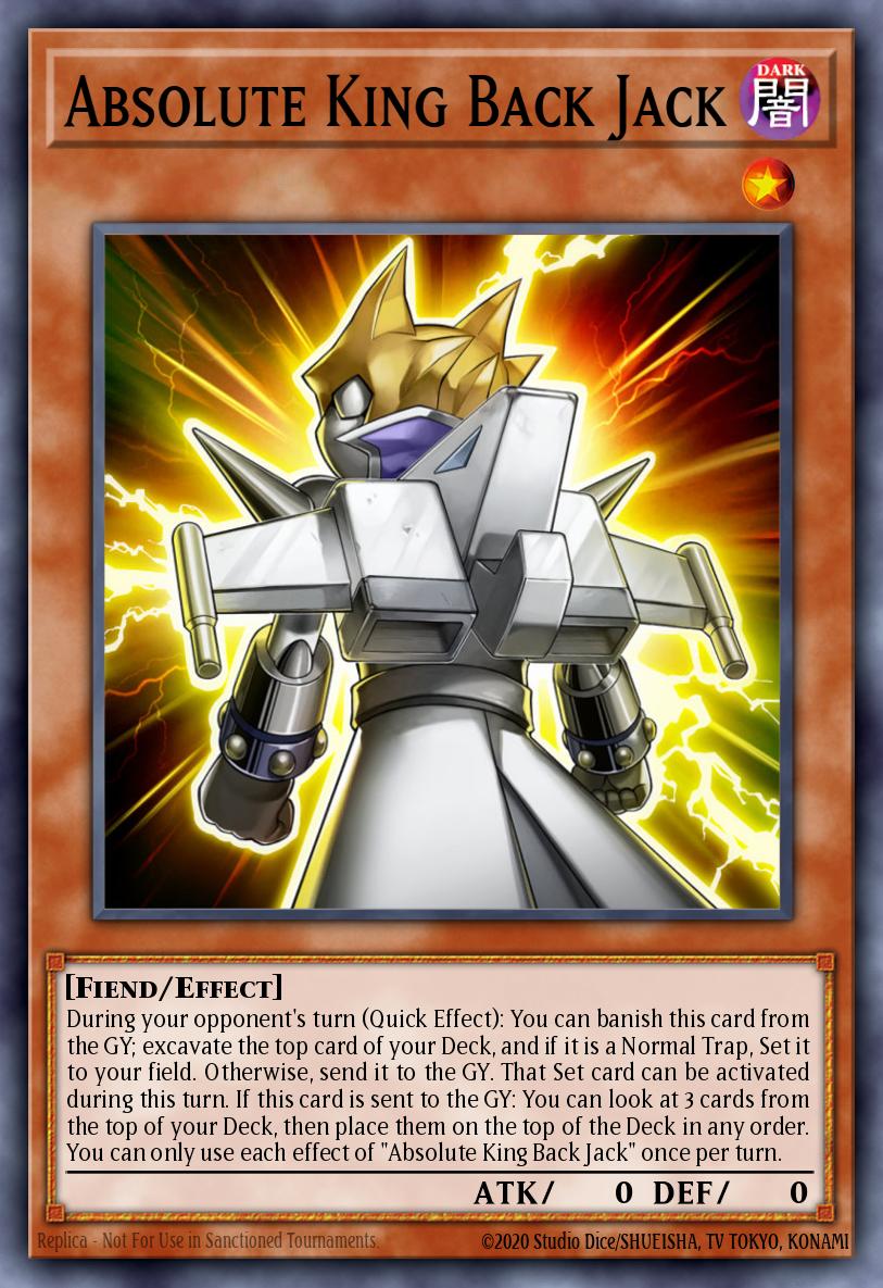 Absolute King Back Jack Yu-Gi-Oh card