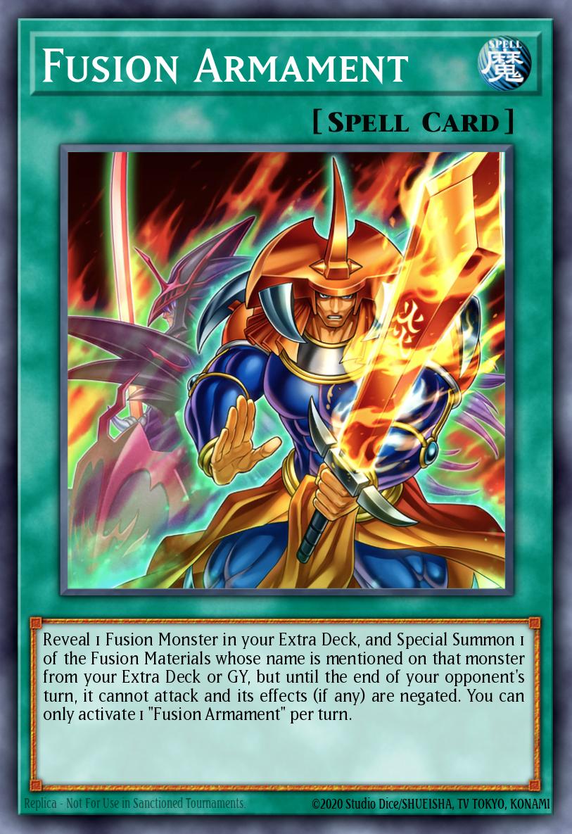 Fusion Armament Yu-Gi-Oh card