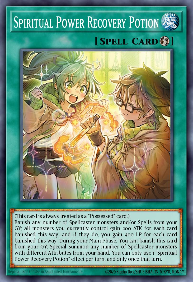Spiritual Power Recovery Potion Yu-Gi-Oh card