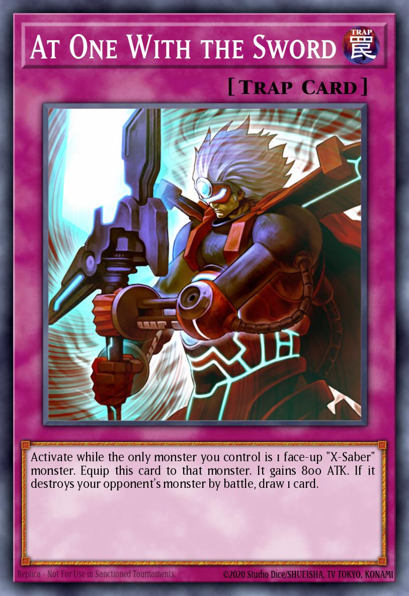 At One With the Sword Yu-Gi-Oh card