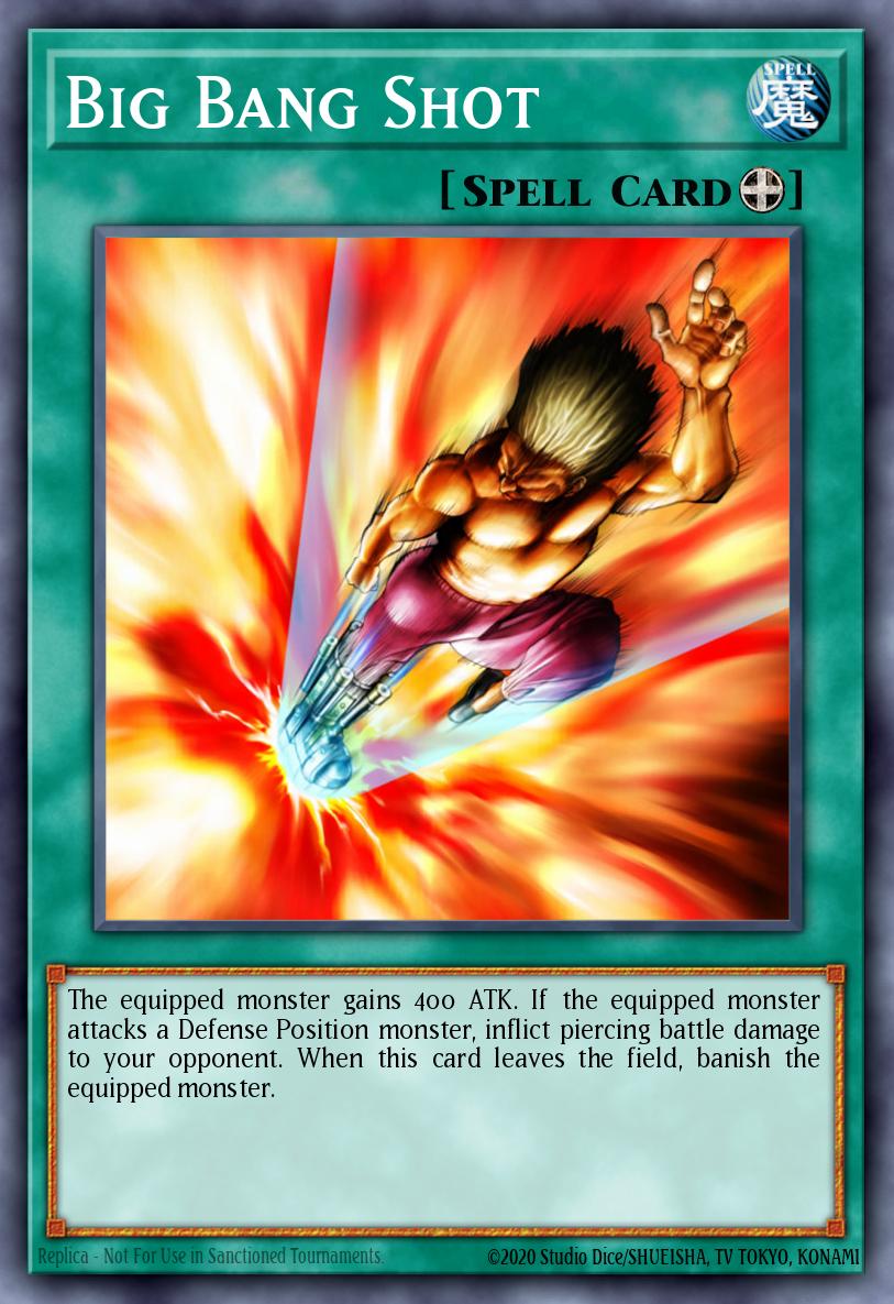 Big Bang Shot Yu-Gi-Oh card