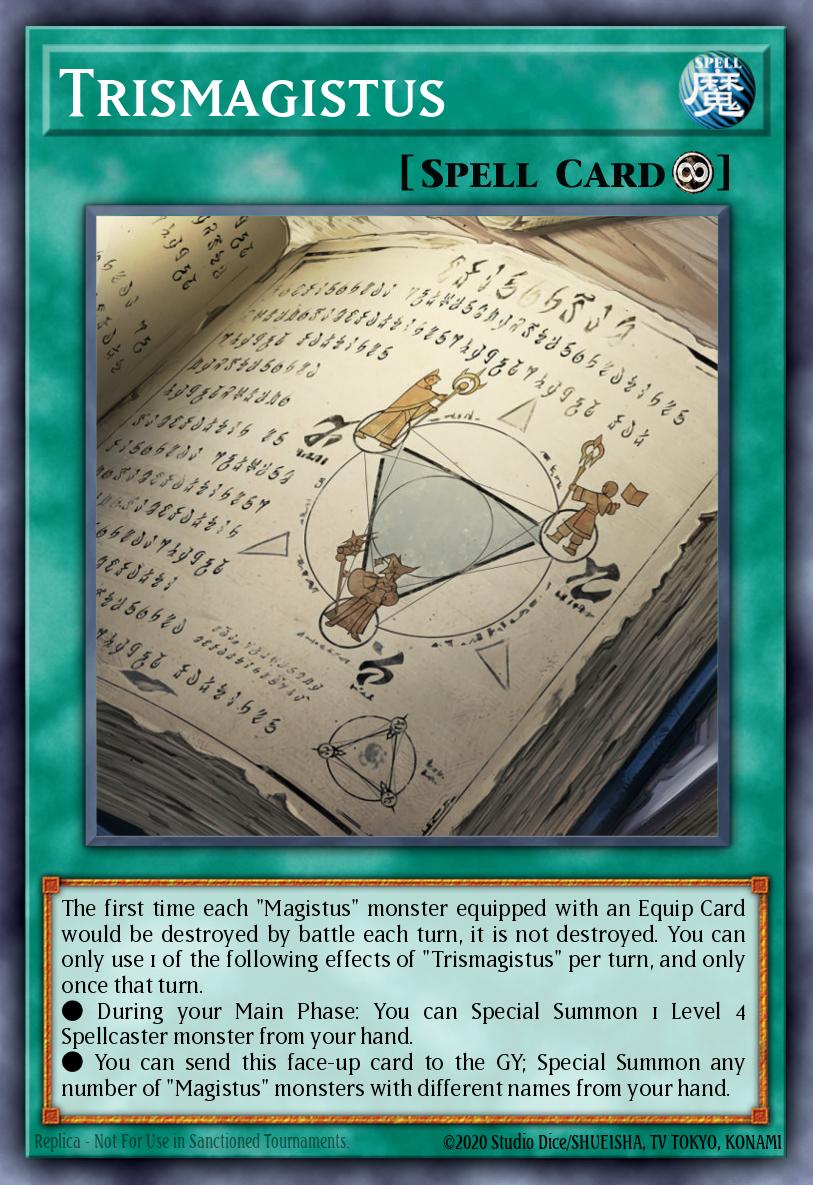 Trismagistus Yu-Gi-Oh card