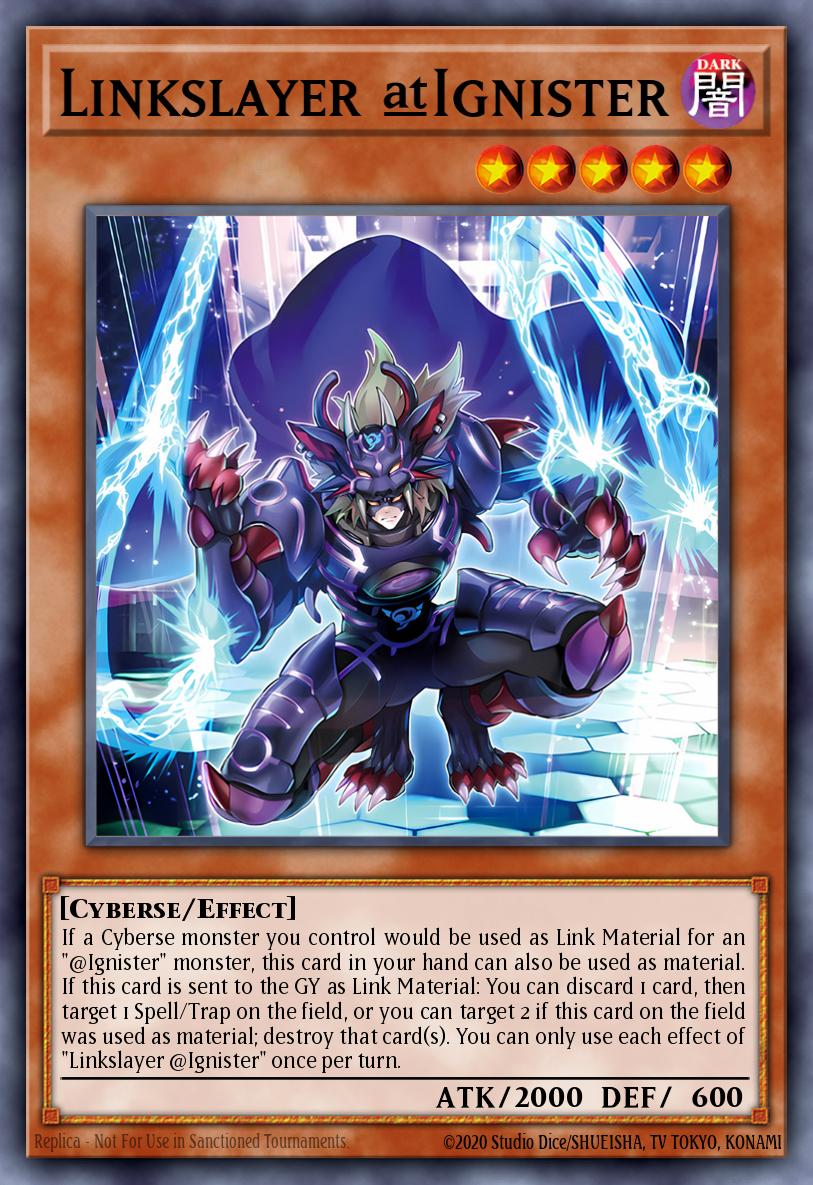 Linkslayer @Ignister Yu-Gi-Oh card