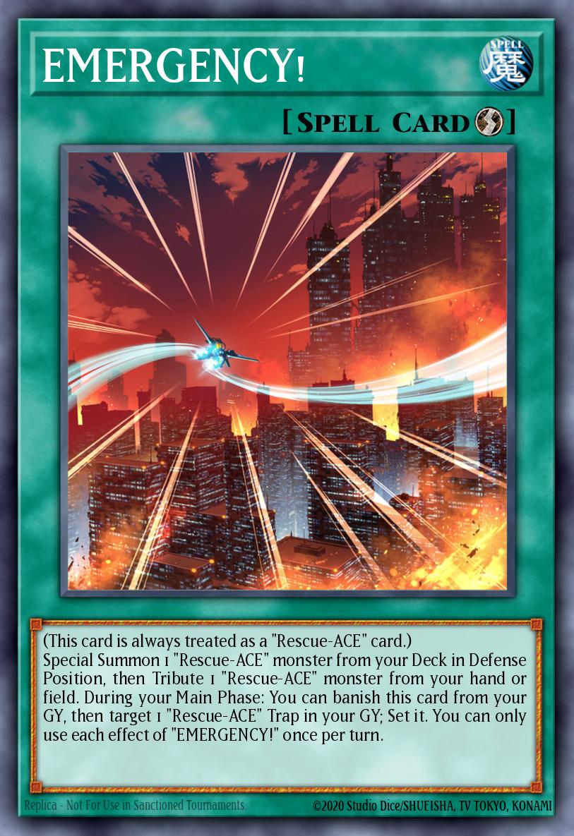 EMERGENCY! Yu-Gi-Oh card