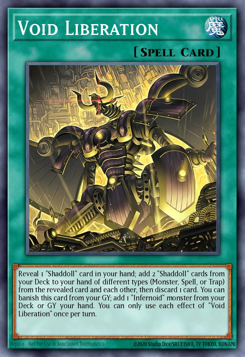 Void Liberation Yu-Gi-Oh card