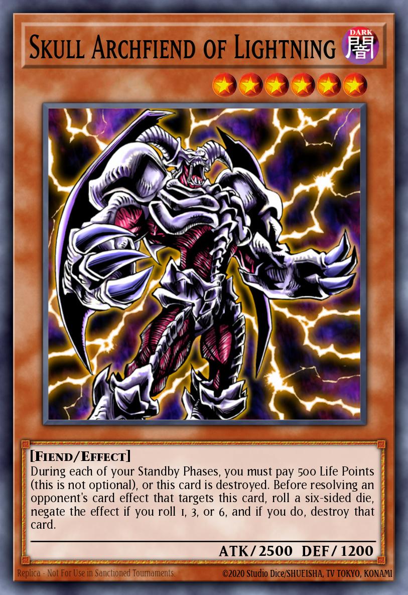 Skull Archfiend of Lightning Yu-Gi-Oh card
