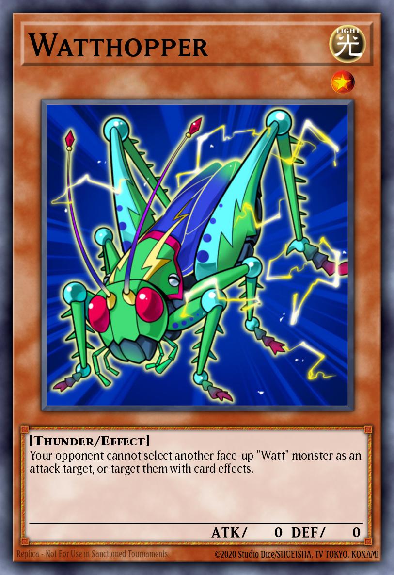 Watthopper Yu-Gi-Oh card