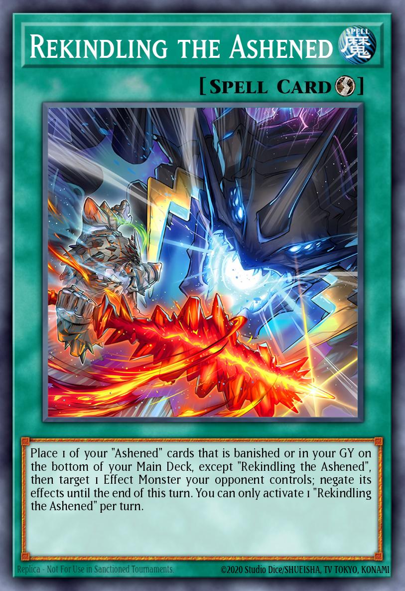 Rekindling the Ashened Yu-Gi-Oh card