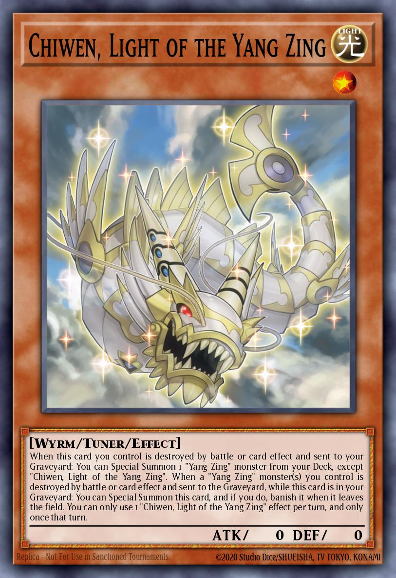 Chiwen, Light of the Yang Zing Yu-Gi-Oh card