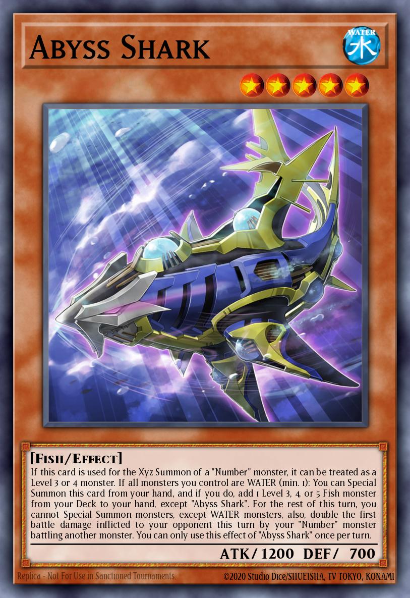 Abyss Shark Yu-Gi-Oh card