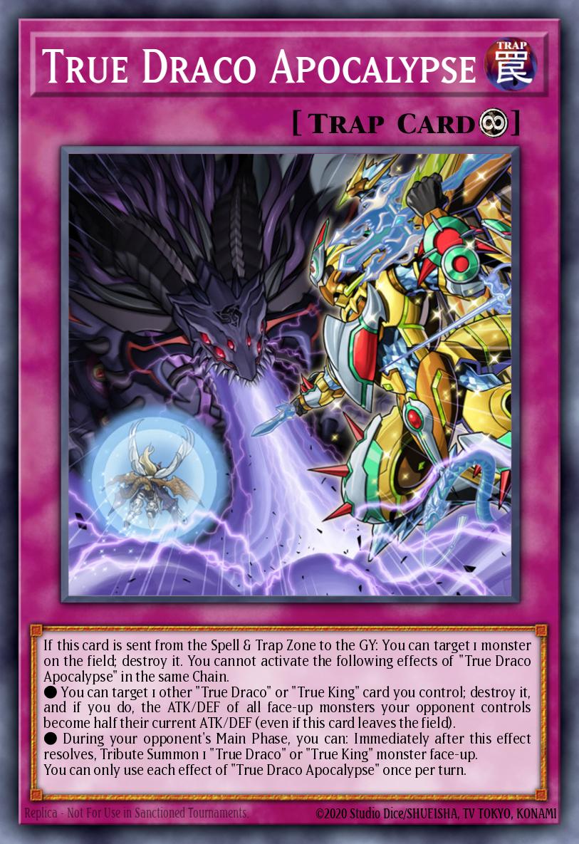 True Draco Apocalypse Yu-Gi-Oh card