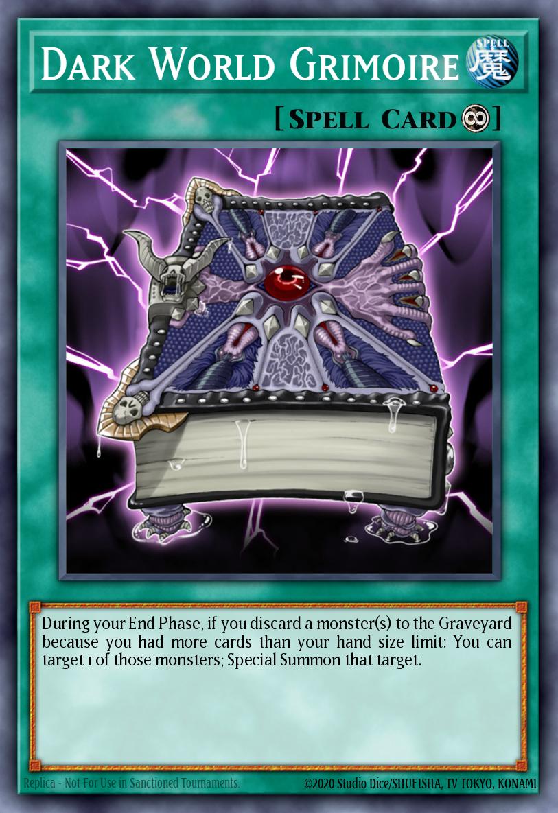 Dark World Grimoire Yu-Gi-Oh card