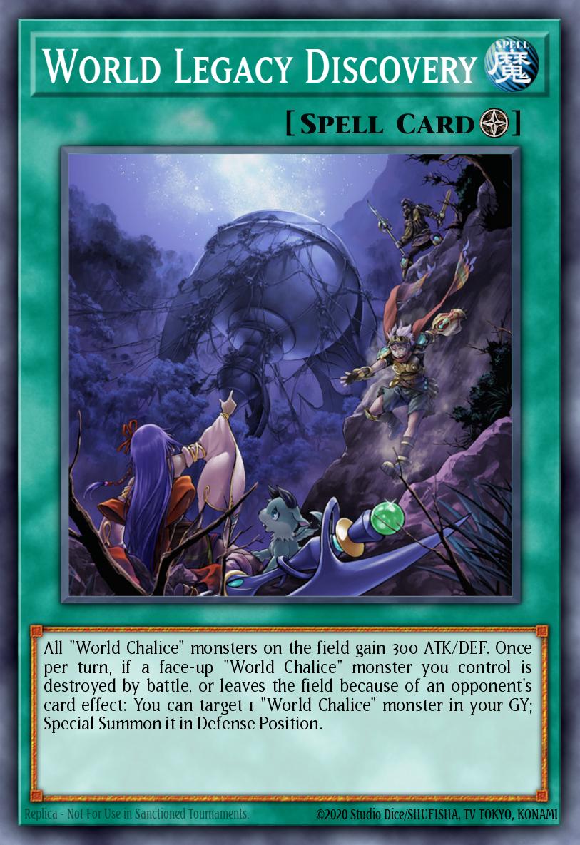 World Legacy Discovery Yu-Gi-Oh card