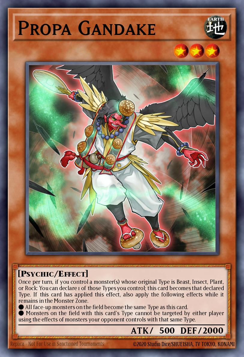Propa Gandake Yu-Gi-Oh card