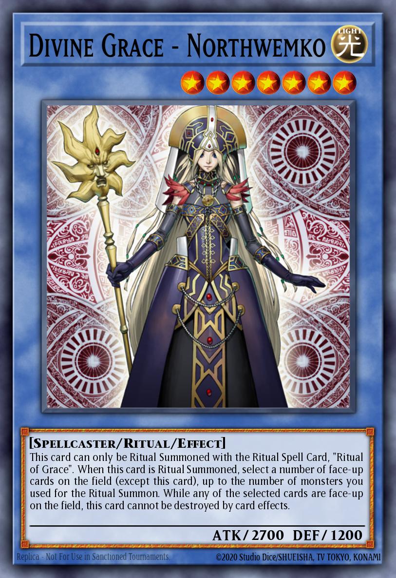 Divine Grace - Northwemko Yu-Gi-Oh card