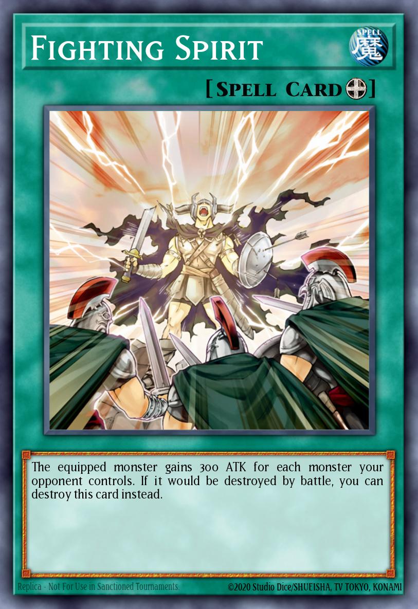 Fighting Spirit Yu-Gi-Oh card