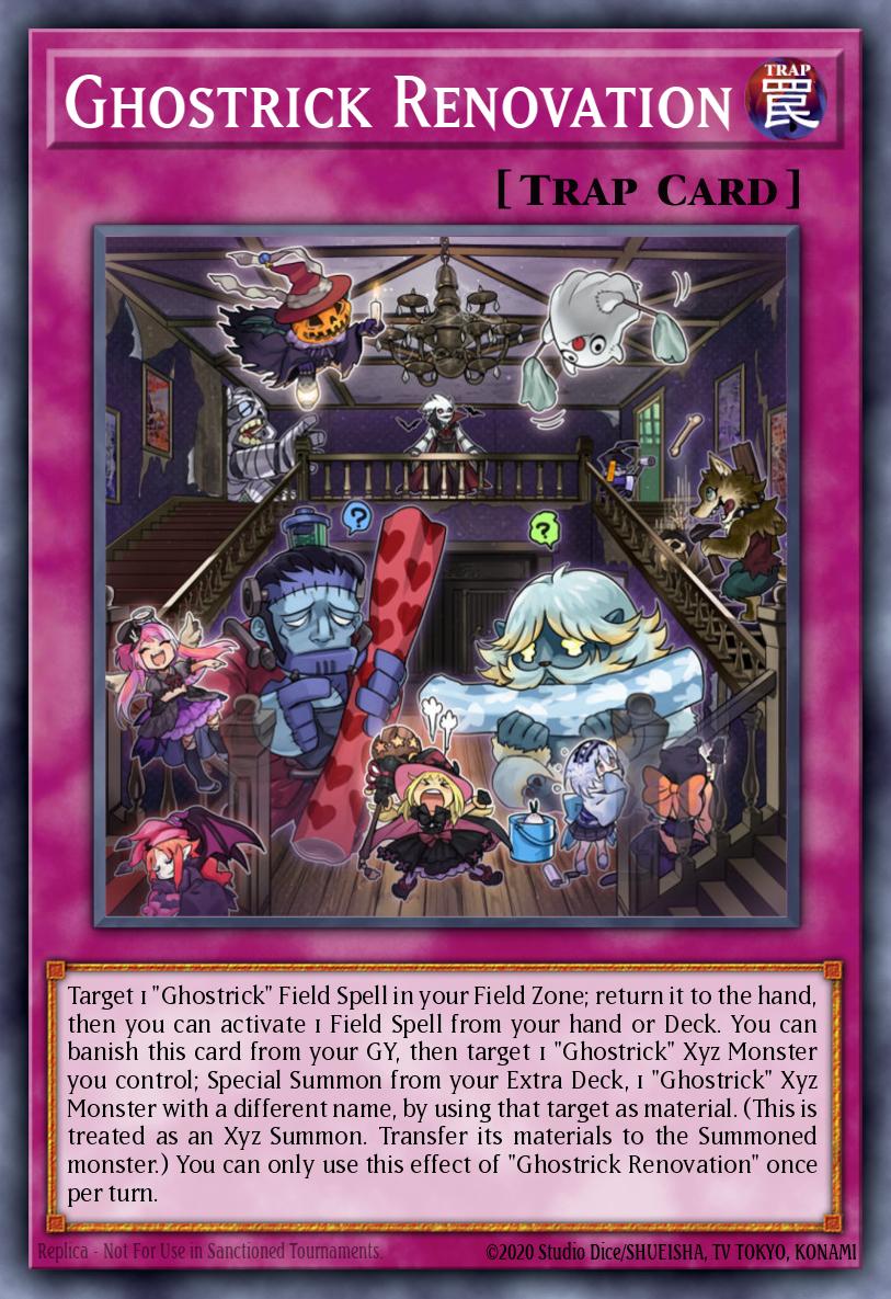Ghostrick Renovation Yu-Gi-Oh card