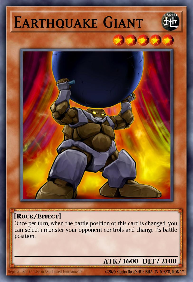 Earthquake Giant Yu-Gi-Oh card