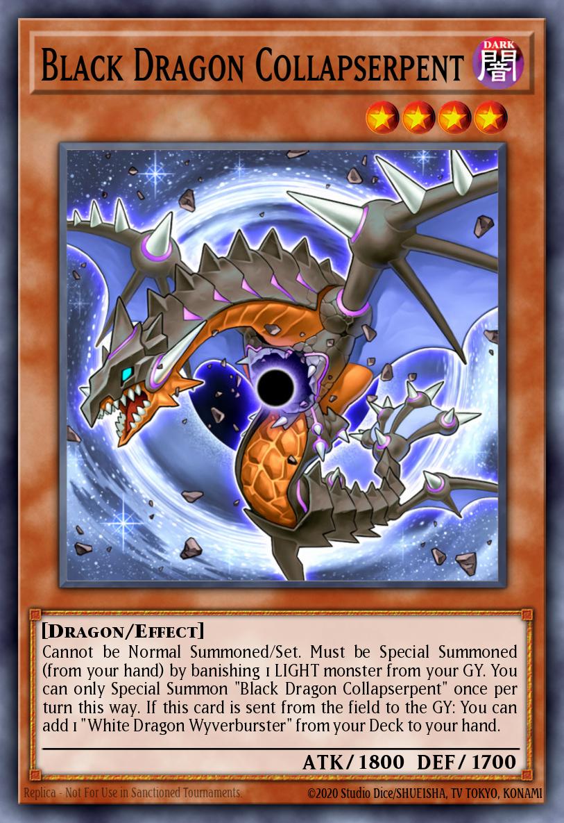 Black Dragon Collapserpent Yu-Gi-Oh card