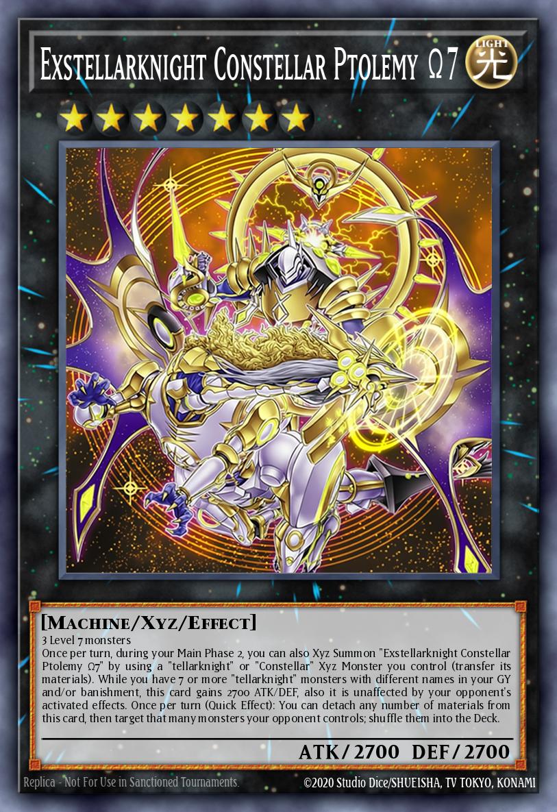 Exstellarknight Constellar Ptolemy Ω7 Yu-Gi-Oh card