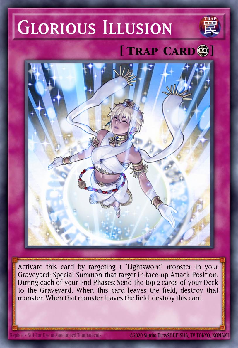 Glorious Illusion Yu-Gi-Oh card
