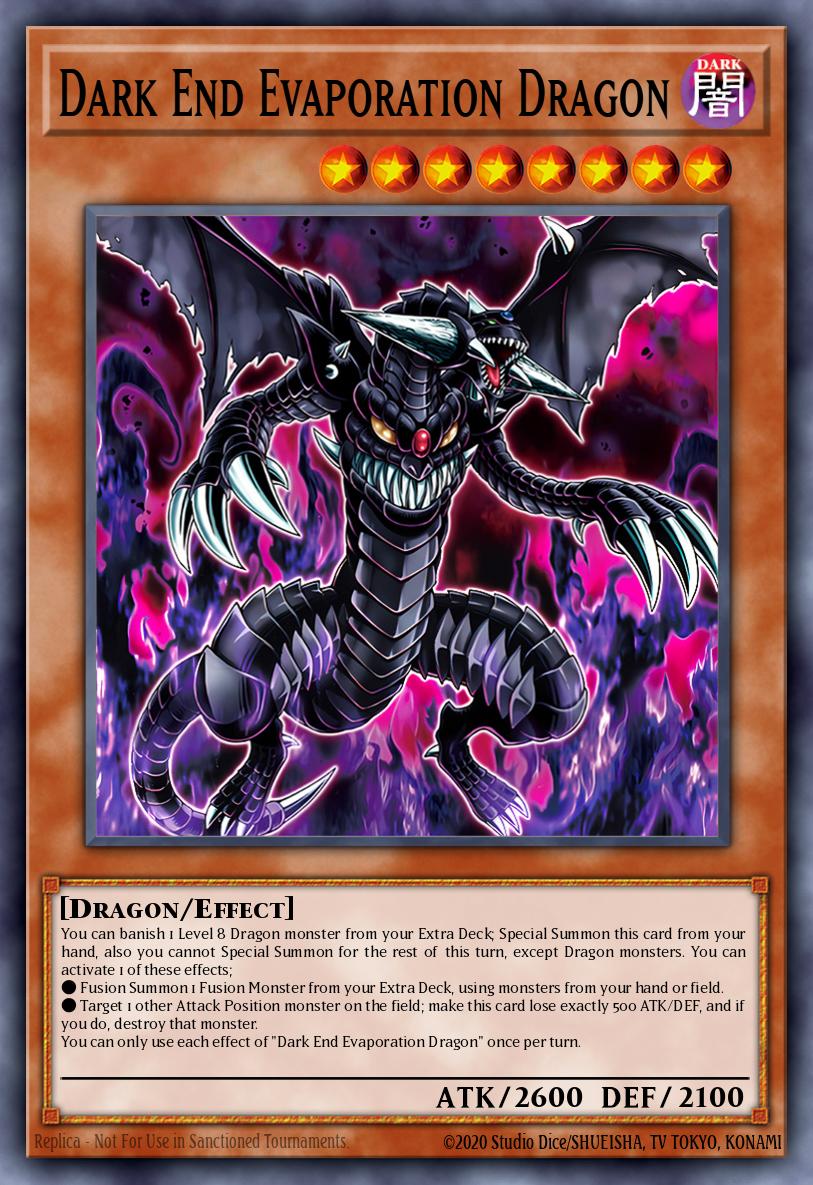 Dark End Evaporation Dragon Yu-Gi-Oh card