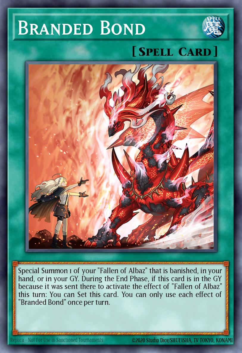 Branded Bond Yu-Gi-Oh card