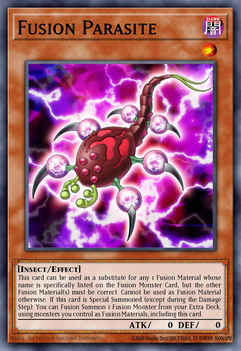 Fusion Parasite Yu-Gi-Oh card