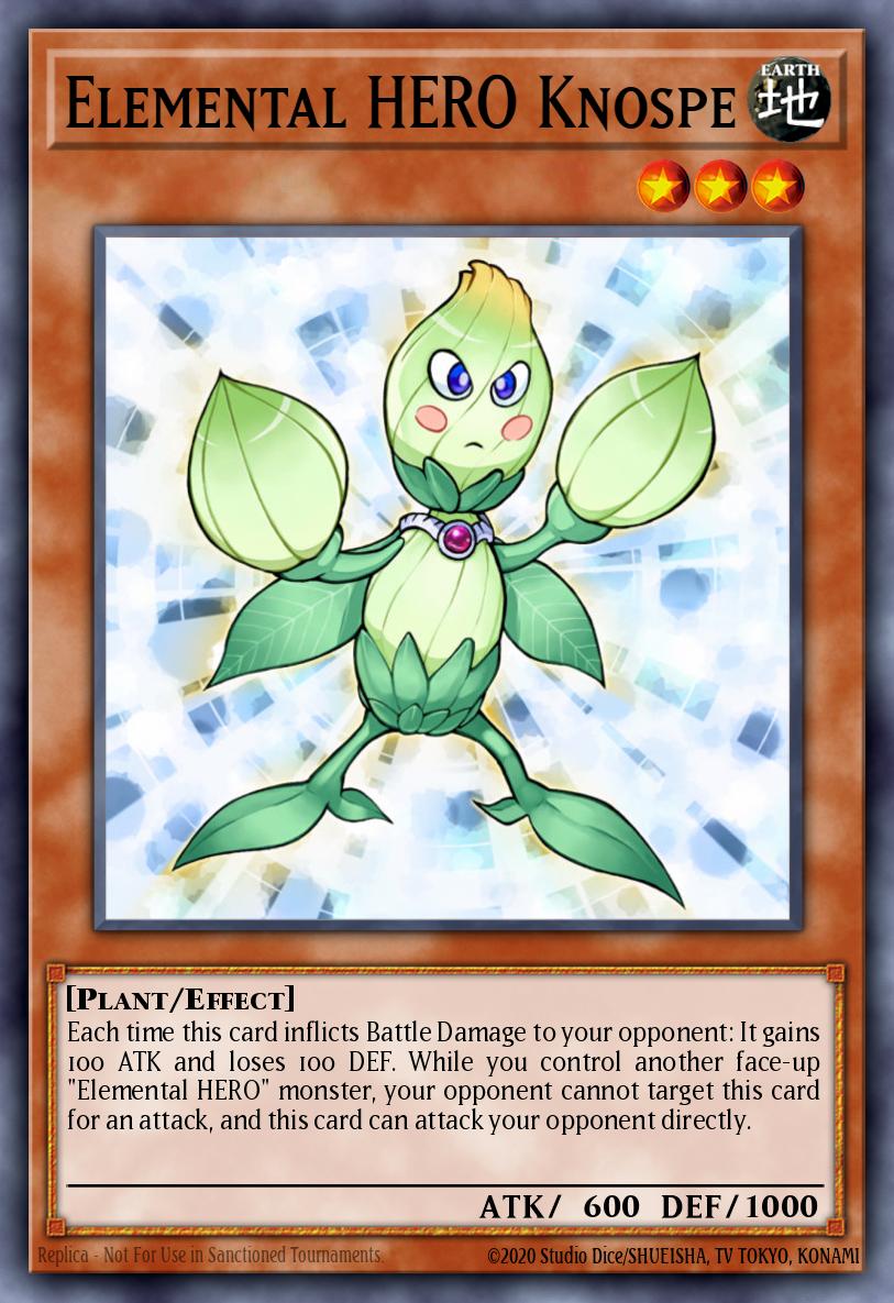Elemental HERO Knospe Yu-Gi-Oh card