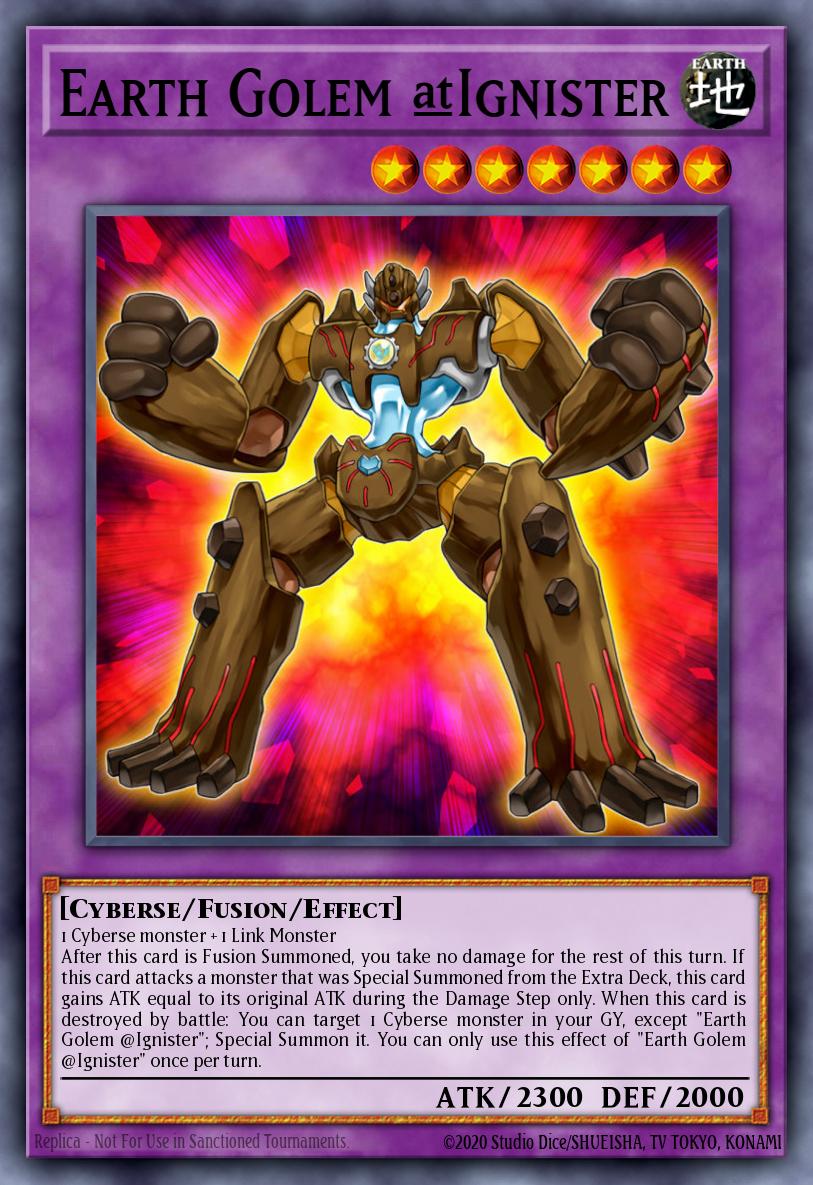 Earth Golem @Ignister Yu-Gi-Oh card
