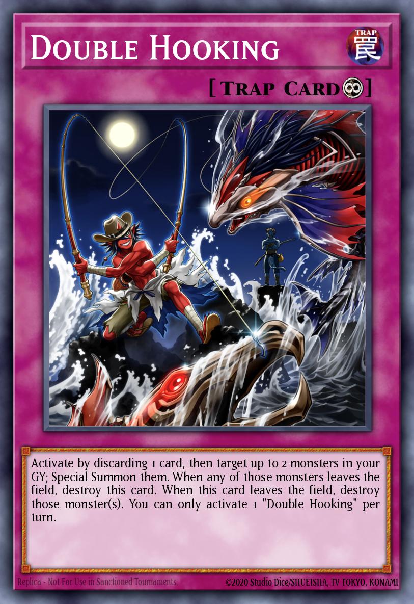 Double Hooking Yu-Gi-Oh card