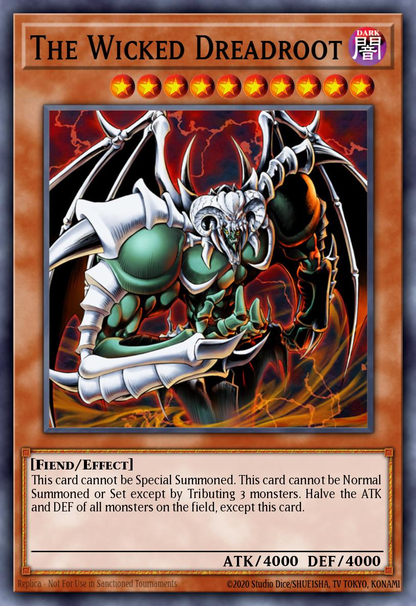 The Wicked Dreadroot Yu-Gi-Oh card
