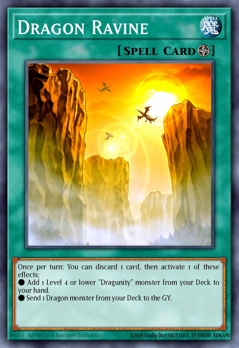 Dragon Ravine Yu-Gi-Oh card