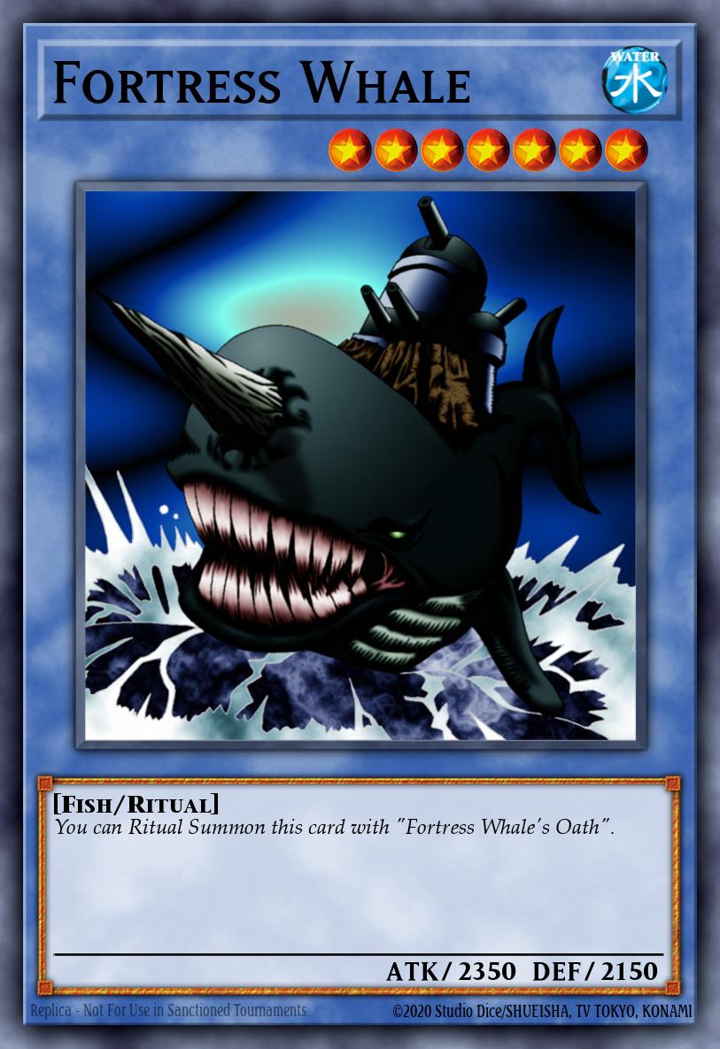 Fortress Whale Yu-Gi-Oh card