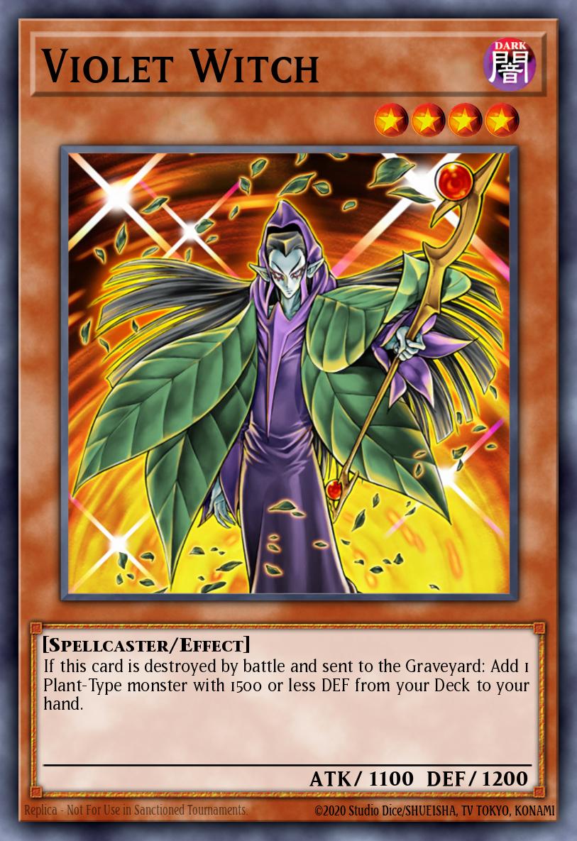 Violet Witch Yu-Gi-Oh card