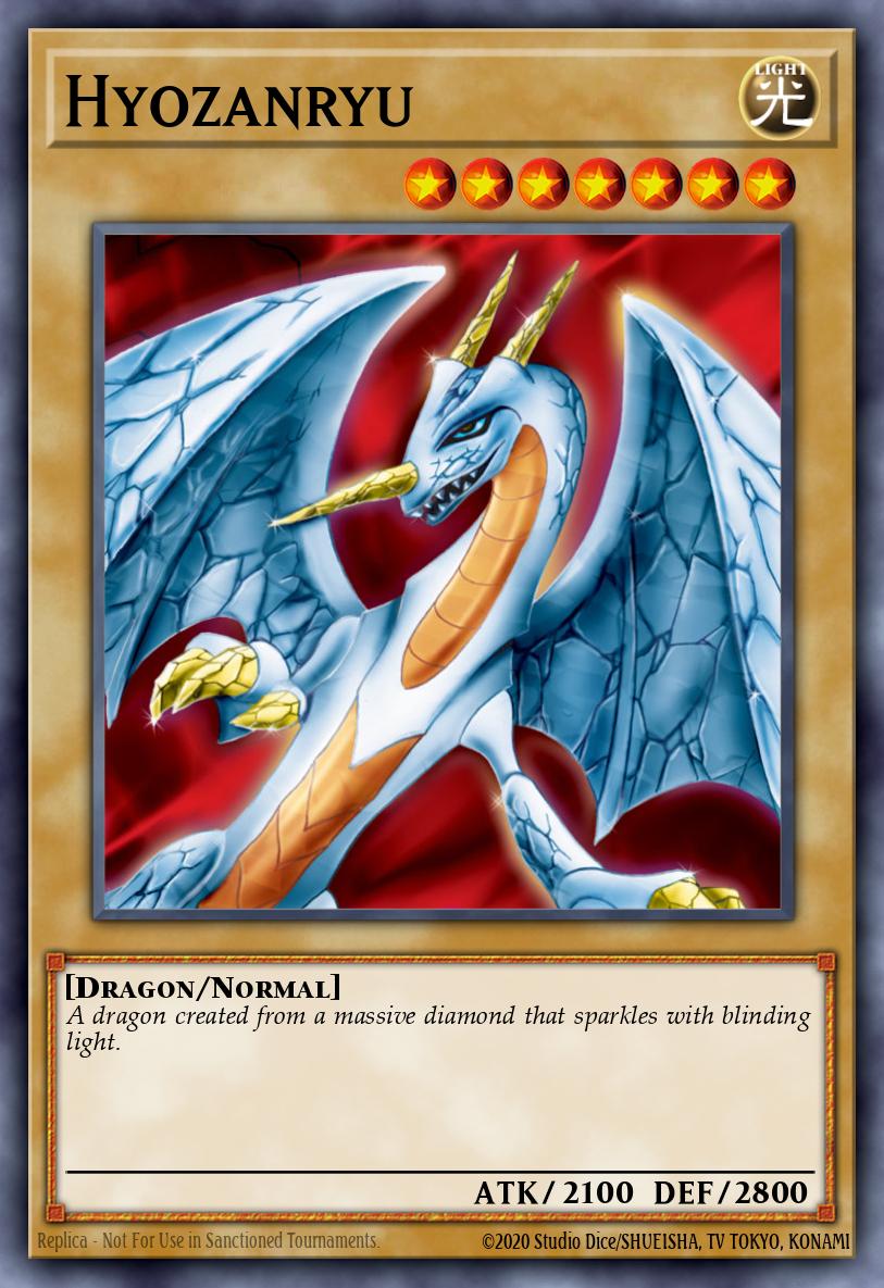Hyozanryu Yu-Gi-Oh card
