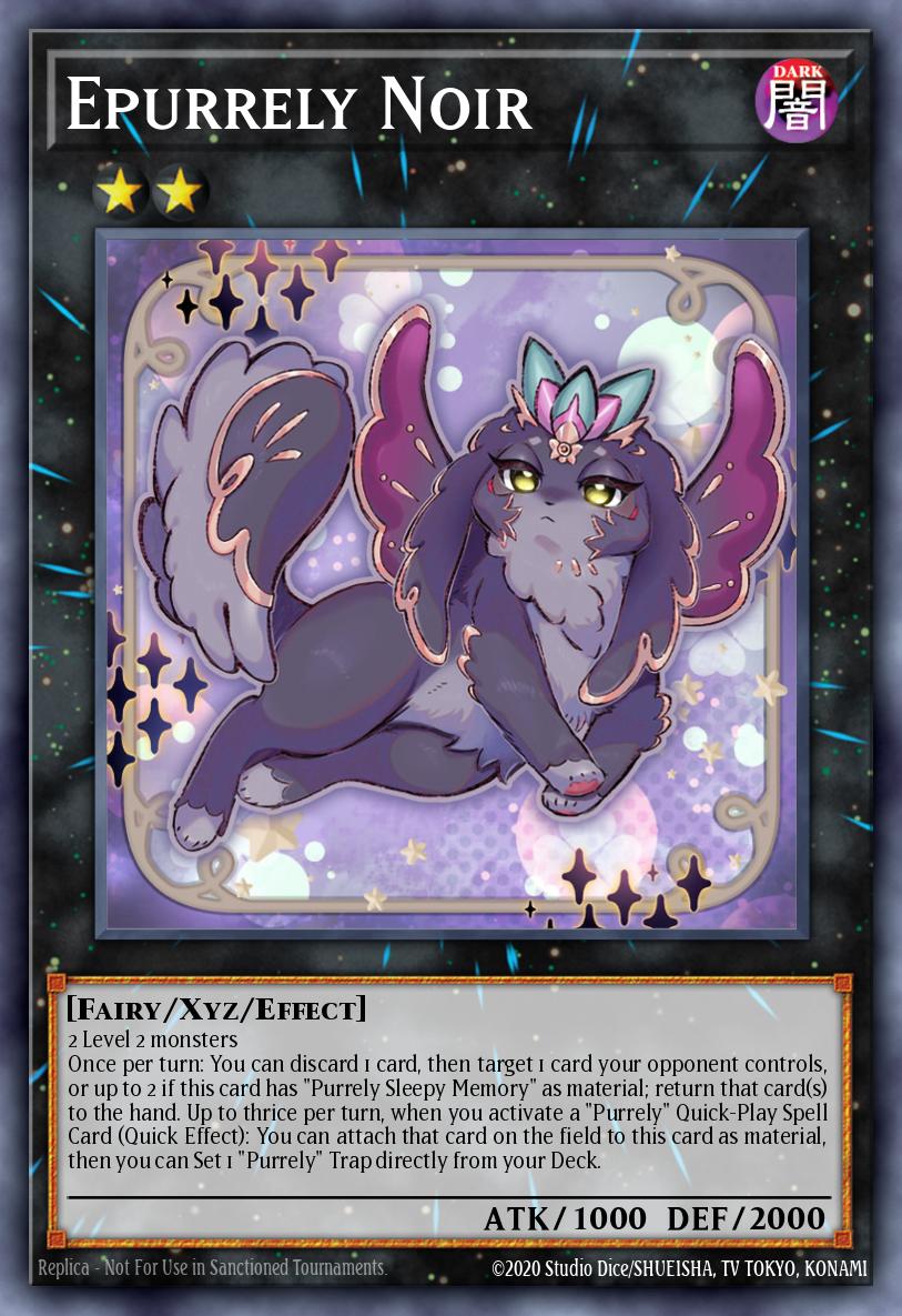 Epurrely Noir Yu-Gi-Oh card