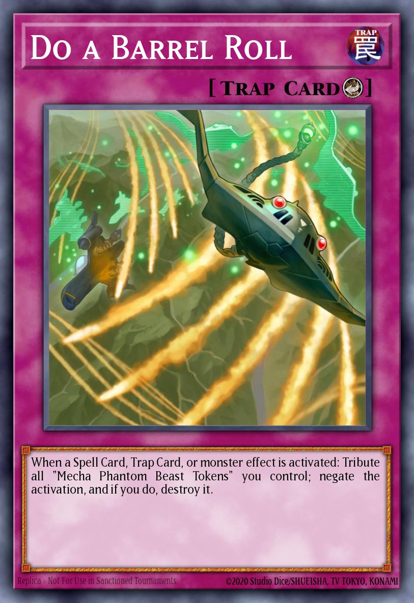 Do a Barrel Roll Yu-Gi-Oh card