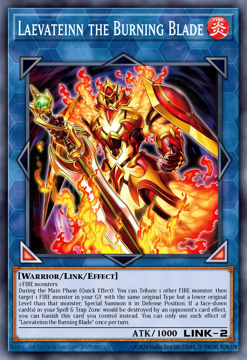 Laevateinn the Burning Blade Yu-Gi-Oh card