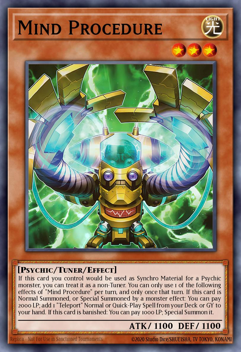 Mind Procedure Yu-Gi-Oh card