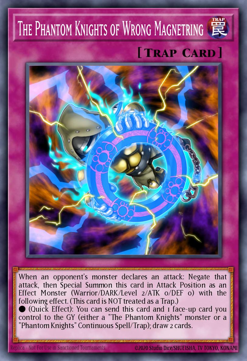 The Phantom Knights of Wrong Magnetring Yu-Gi-Oh card