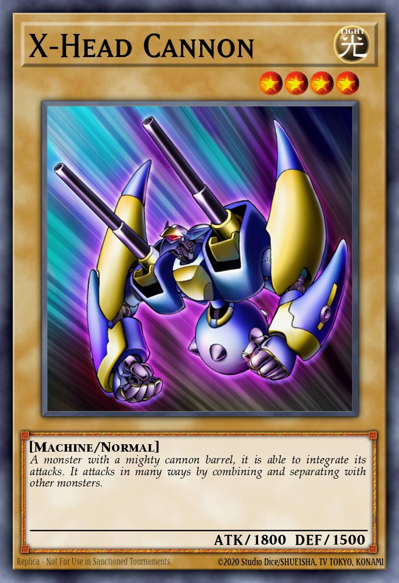 X-Head Cannon Yu-Gi-Oh card