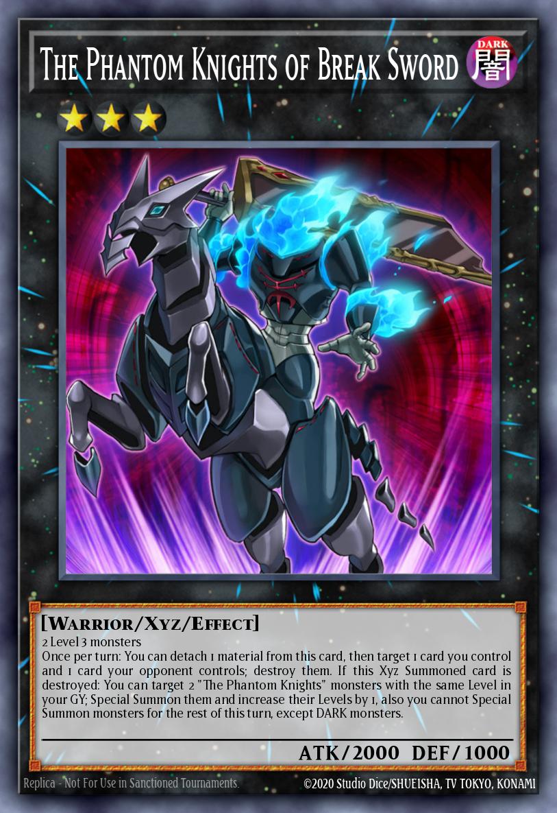 The Phantom Knights of Break Sword Yu-Gi-Oh card