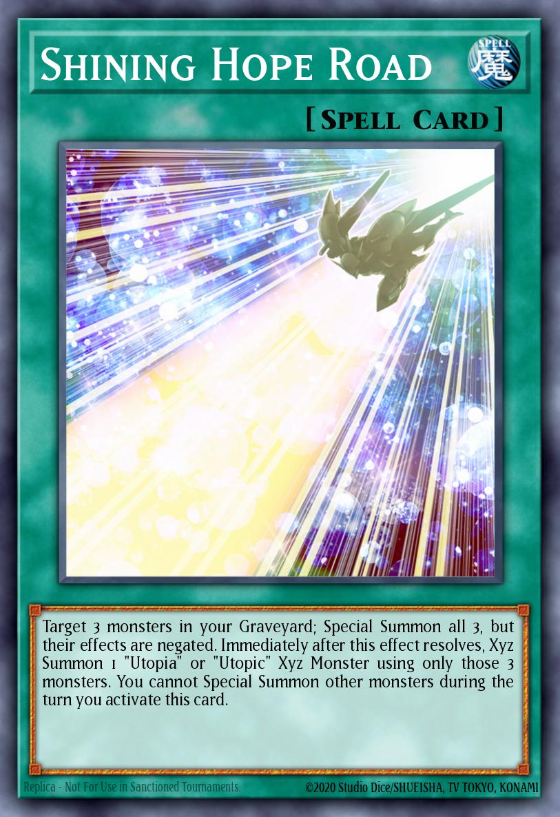 Shining Hope Road Yu-Gi-Oh card
