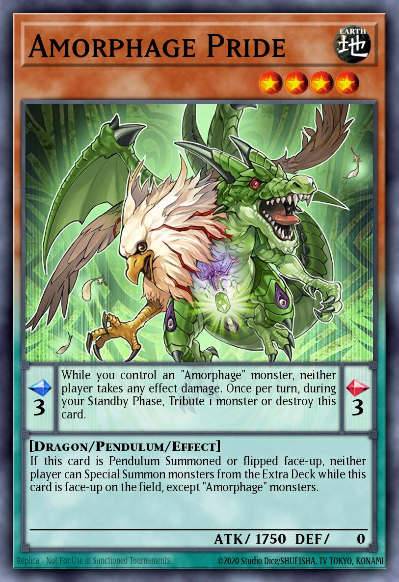 Amorphage Pride Yu-Gi-Oh card