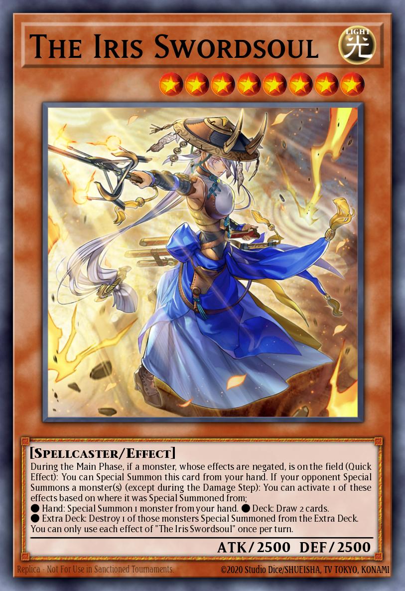 The Iris Swordsoul Yu-Gi-Oh card